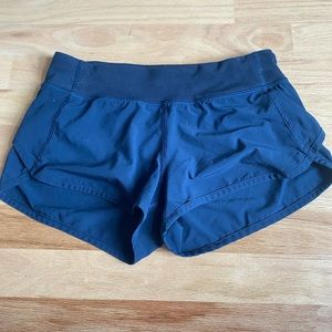 Ivivva Navy Speed Up Shorts Size 12 Discontinued